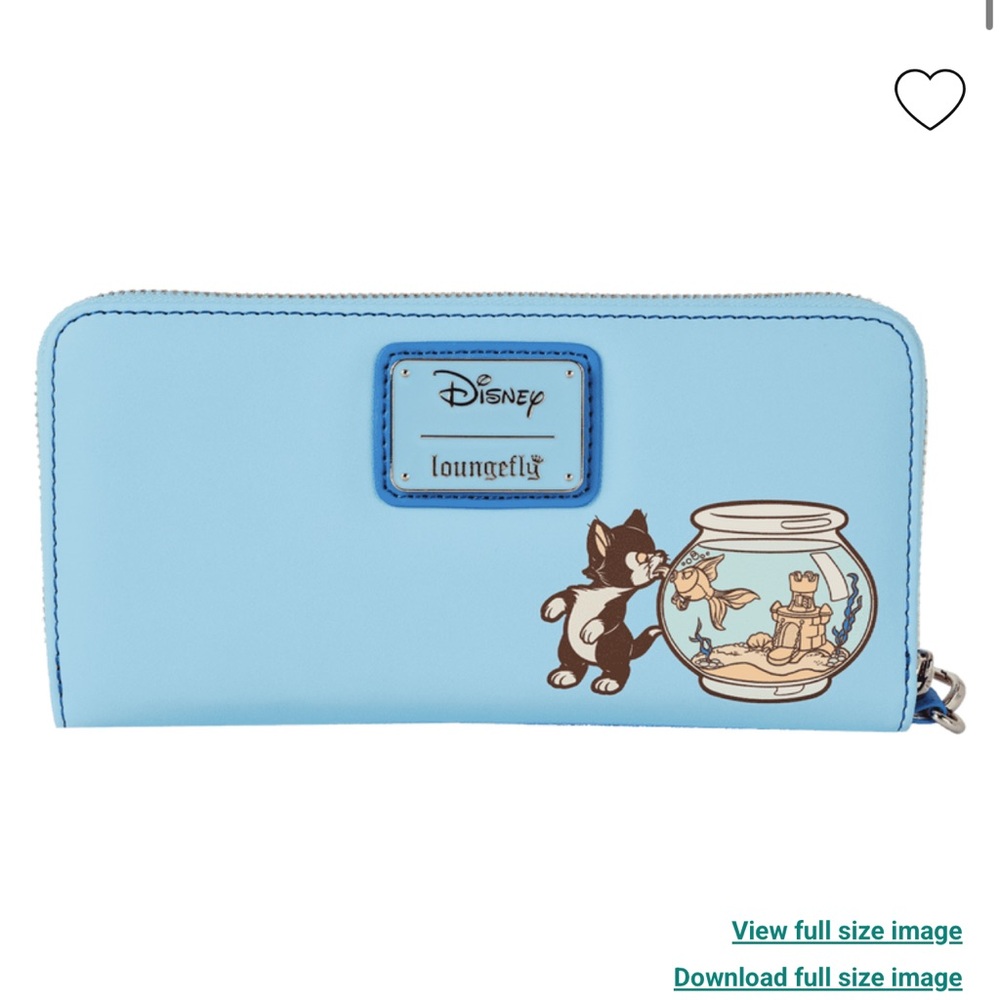 Loungefly Loungefly Pinocchio Raft Monstro Lenticular Mini Backpack & Wallet - Picture 7 of 16